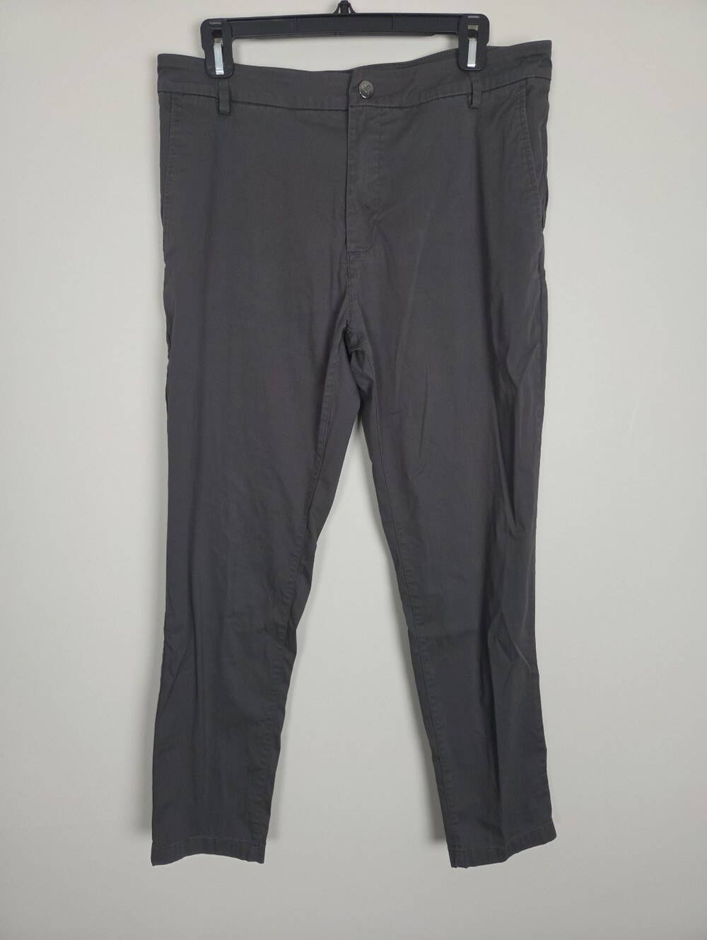 Birddogs Pants Mens 32x30 Gray Chino Performance Stretch Golf Lined
